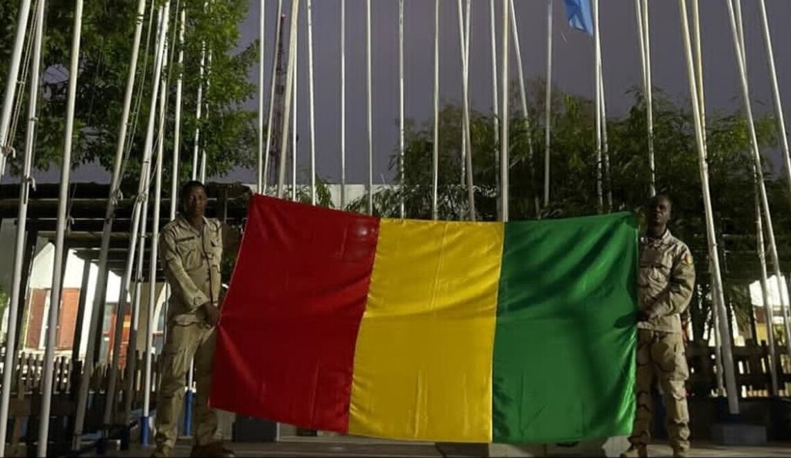 MINURSOS PEACEKEEPERS NATIONAL DAY OF THE REPUBLIC OF GUINEA United