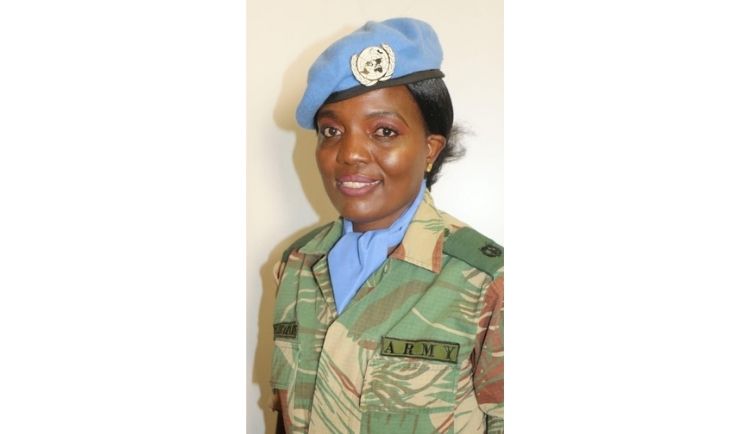 Premio Anual al Mejor Defensor Militar de las Cuestiones de Género 2020 - Oficial del Estado Mayor Steplyne Nyaboga