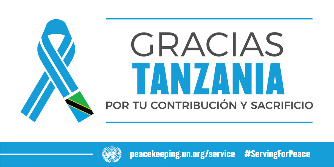 anzania aporta militares y policías para seis misiones de la paz de la ONU.