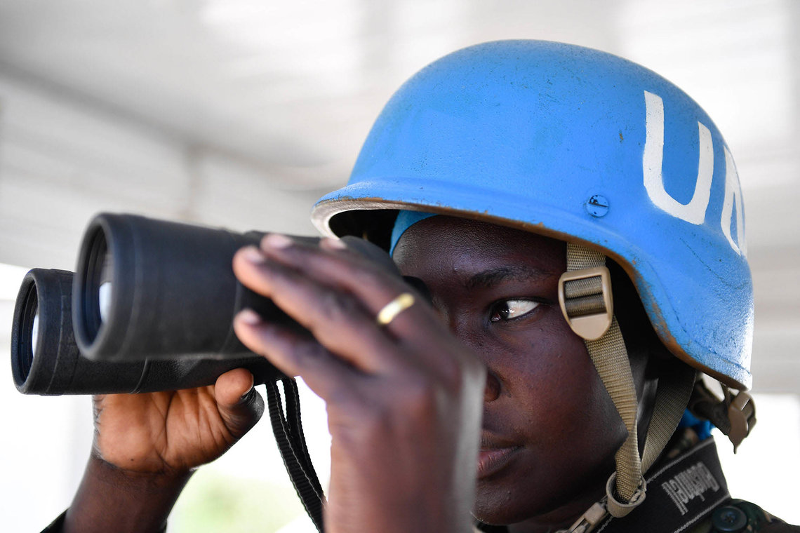 Ugandan peacekeeper serving in UNSOM