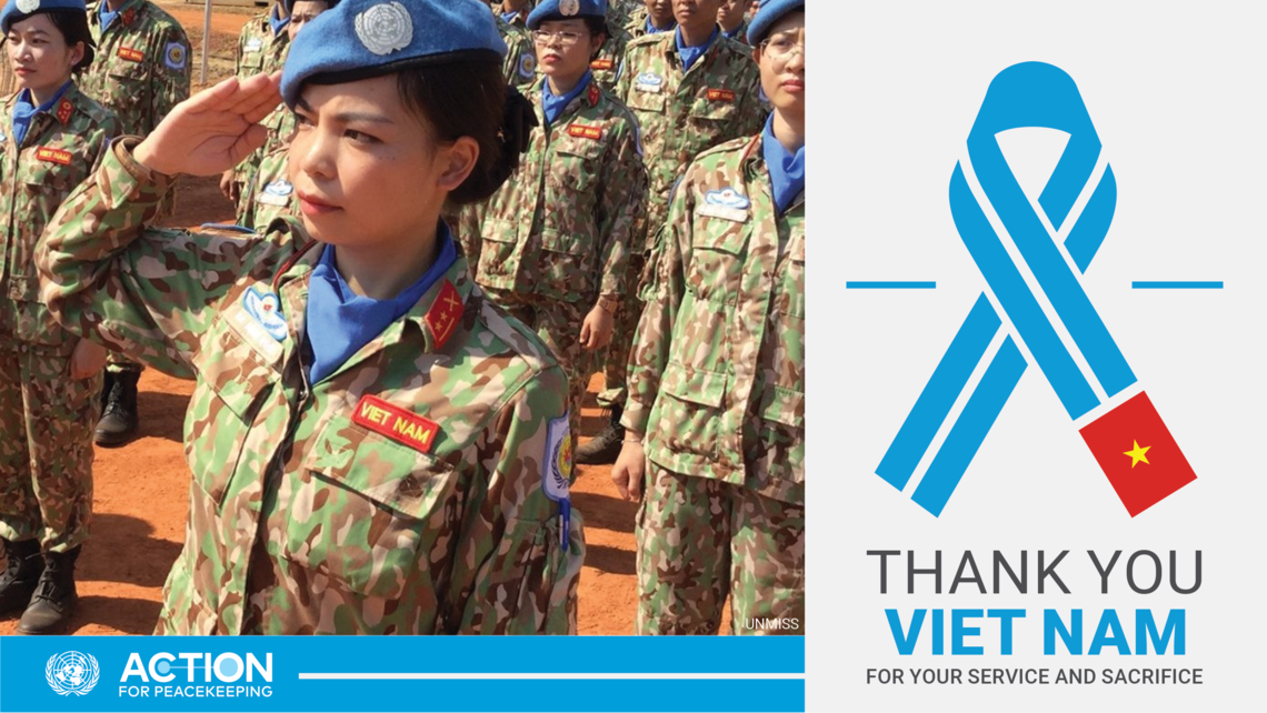 Vietnam Peacekeepers Thank you Vietnam for your Service and Sacrifice