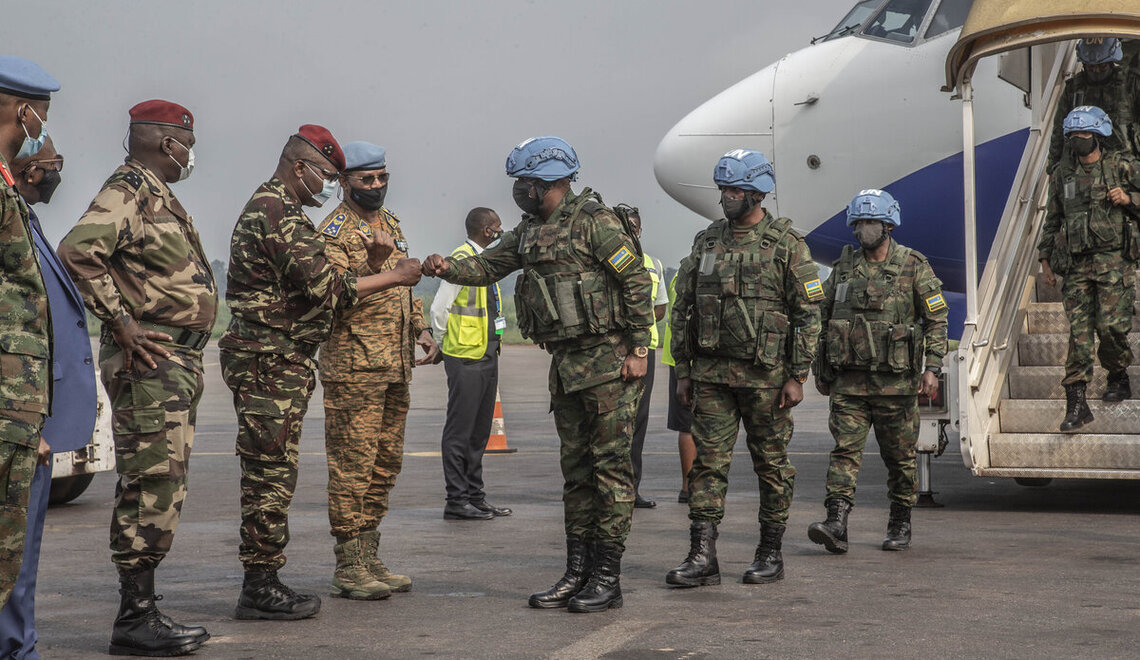 MINUSCA Capacity Boosted By Arrival Of Additional Rwandan Peacekeepers ...