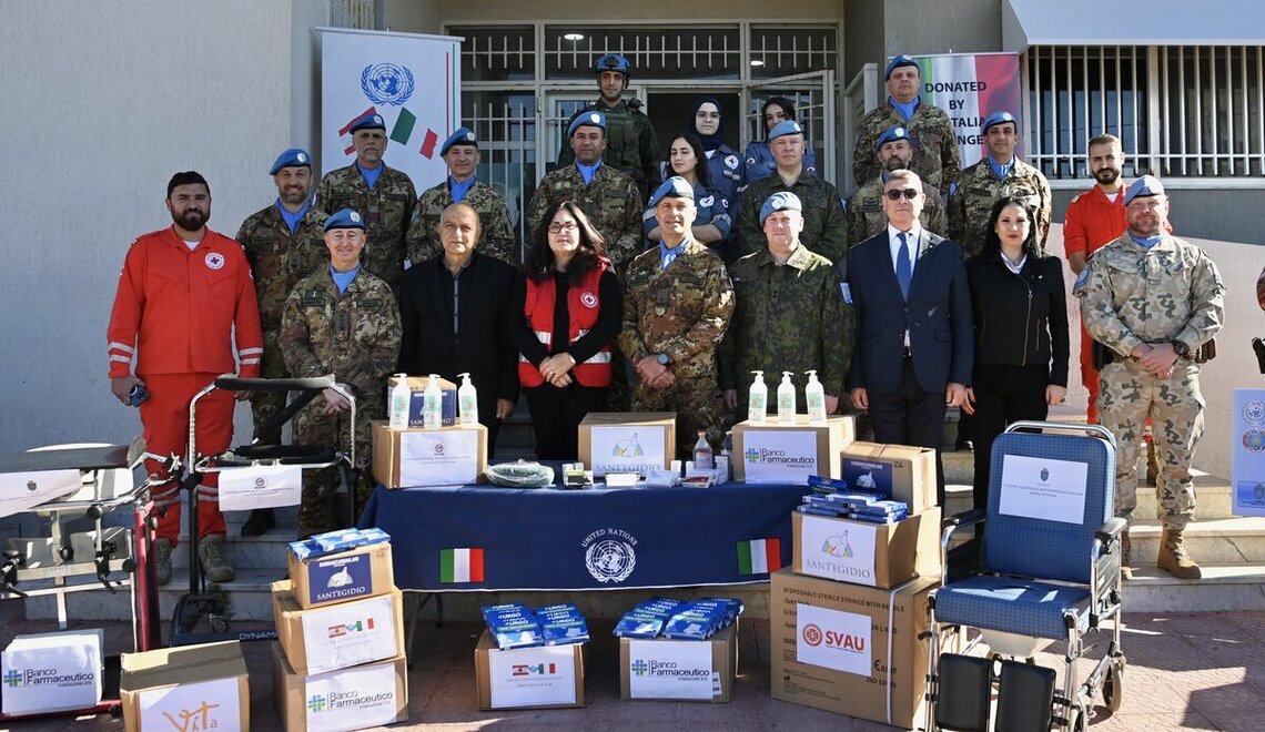 UNIFIL supports Lebanese Red Cross in Tyre with essential aid | United ...