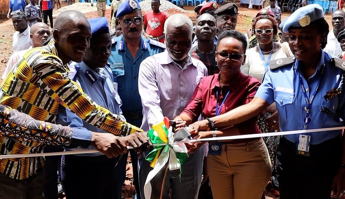 Unmiss Hands Over New Police Premises In Yambio 