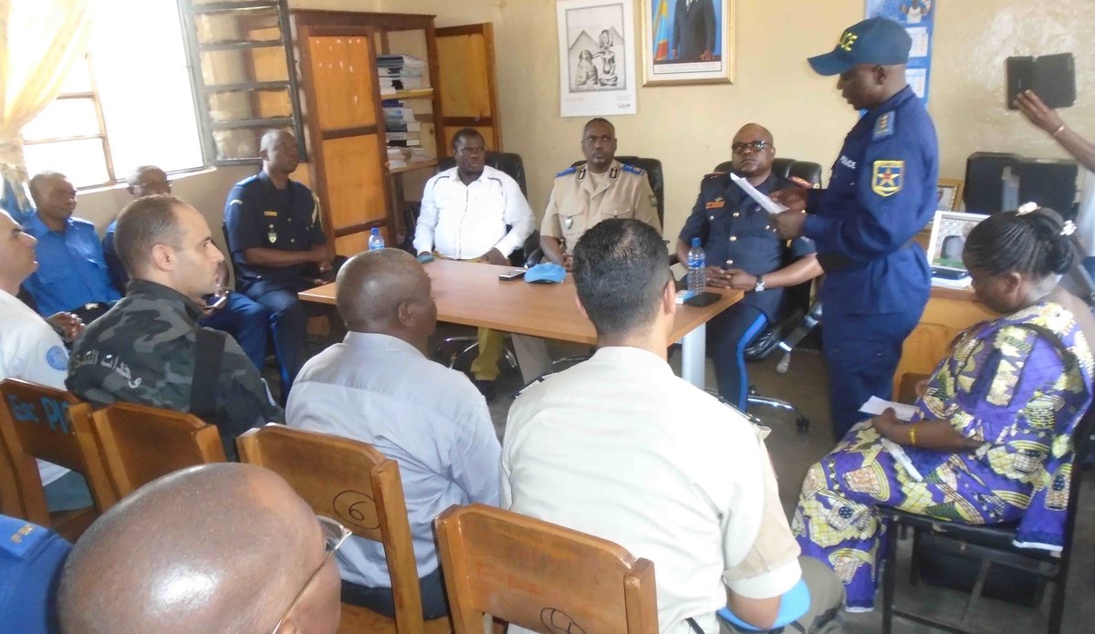 La Police MONUSCO redynamise son partenariat avec la Police Nationale