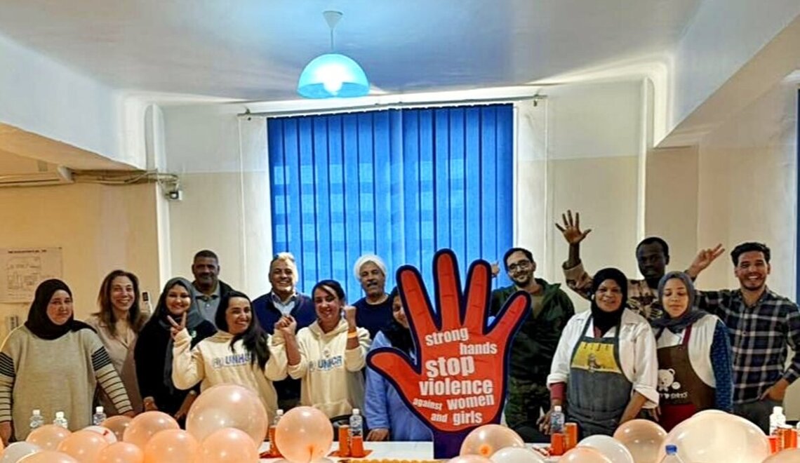 MINURSO Liaison Office in Tindouf, together with colleagues from UNHCR,  held an event in the context of the international campaign “16 Days of  Activism against Gender-Based Violence.”