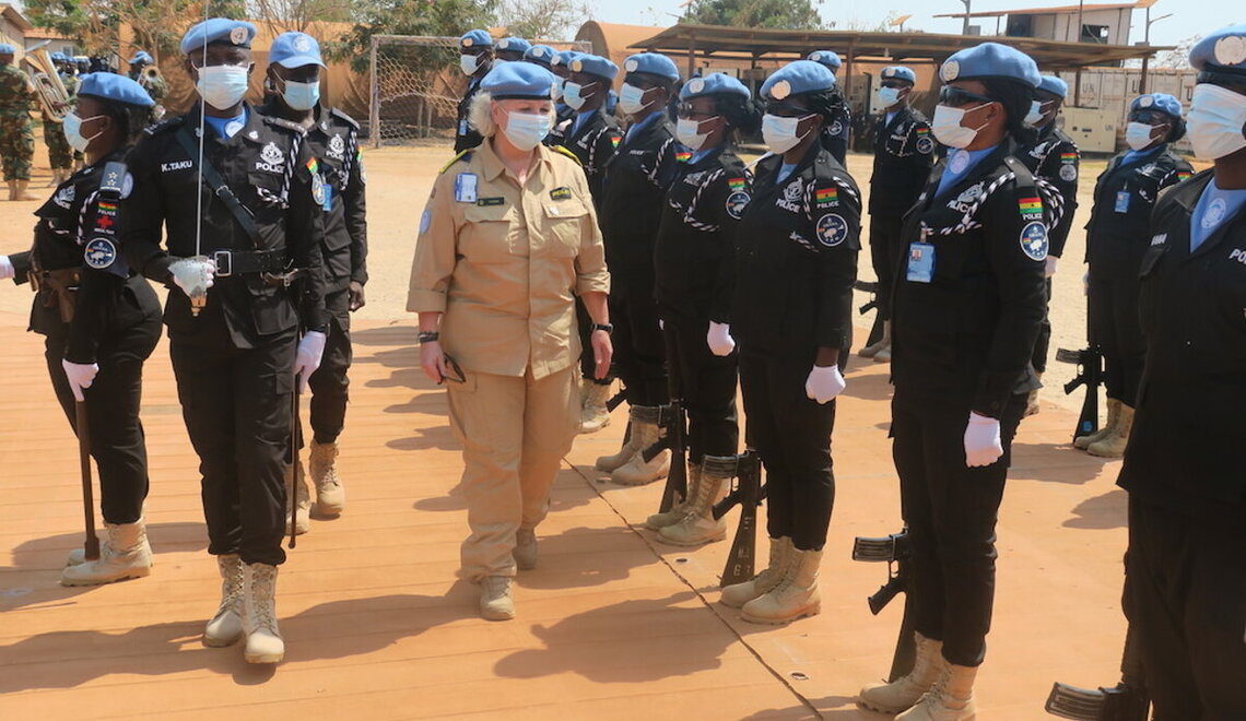 UNMISS Police Commissioner Visits Bentiu, Calls For The Promotion Of ...