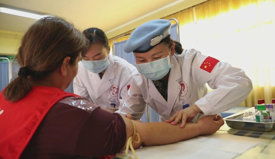 Chinese Peacekeepers Organize Free Medical Camp | United Nations ...