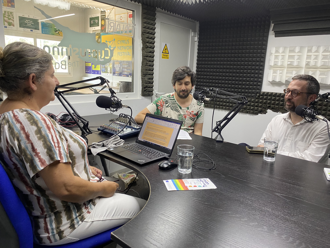 People For Peace: 'Out Loud' podcast promotes peacekeeping to Cypriots ...