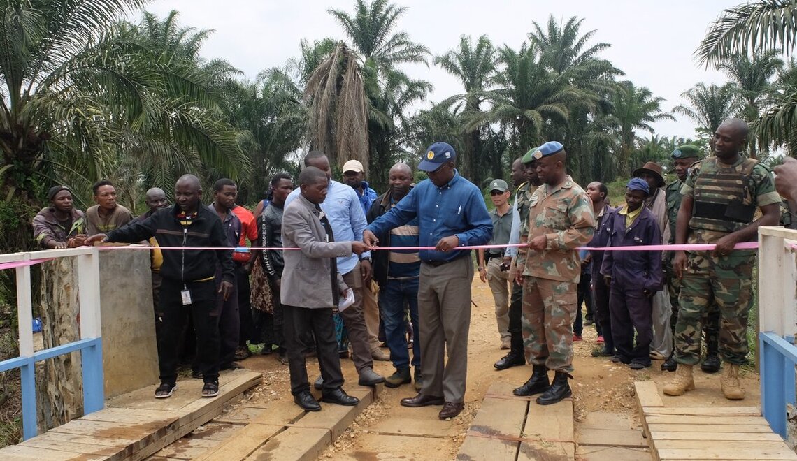 Beni: MONUSCO Funds Bridge Rehabilitation To Maximize Protection Of ...