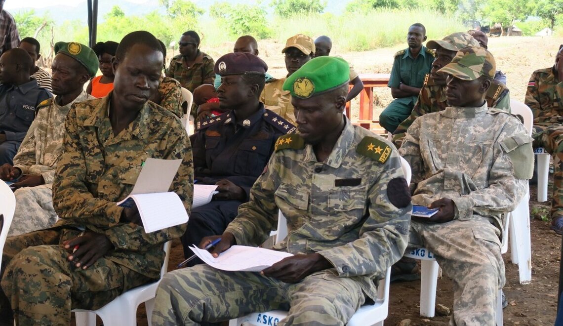 UNMISS trains South military on rights and humanitarian laws | United Nations Peacekeeping