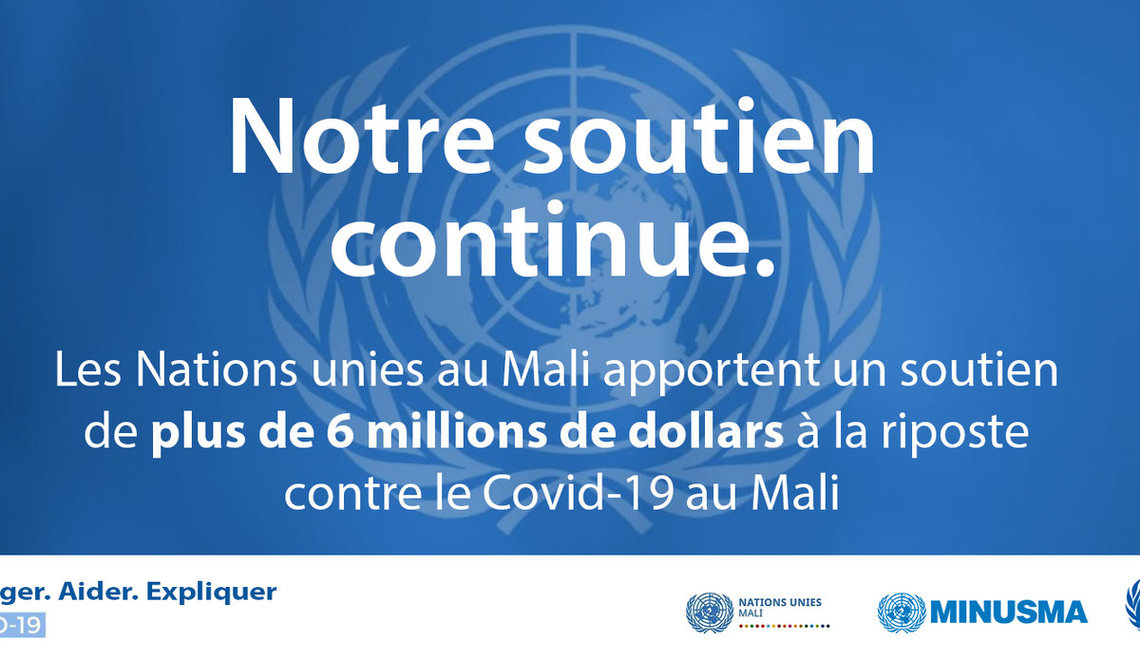 Riposte Contre Le Covid-19 Au Mali : Les Nations Unies Apportent Un ...