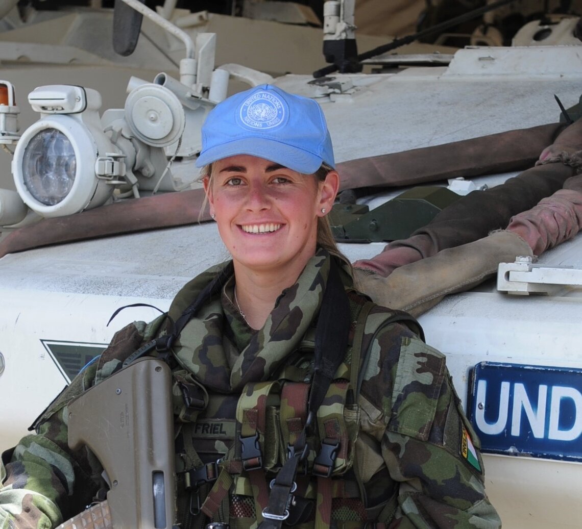 People for Peace: Private Kylie Friel reflects on her journey from Ireland  to keeping the peace with the UN in the Golan | United Nations Peacekeeping