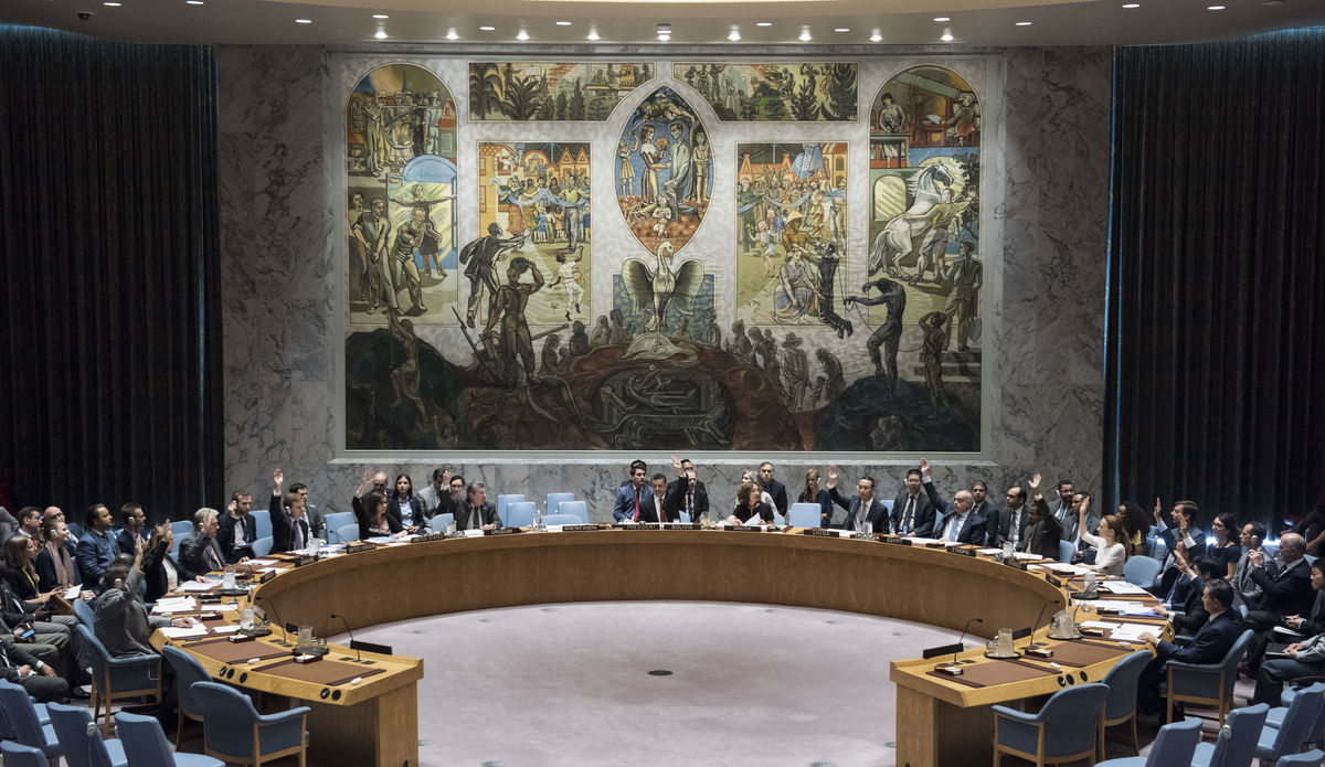 Security Council meeting