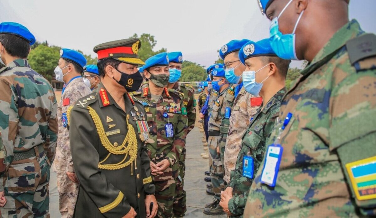 Bangladeshi Chief of Army Staff visits UNMISS, meets peacekeepers