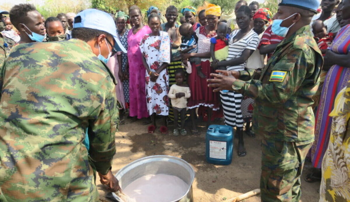 UNMISS Peacekeepers Conducts Healthy, Inexpensive Cooking Session With ...