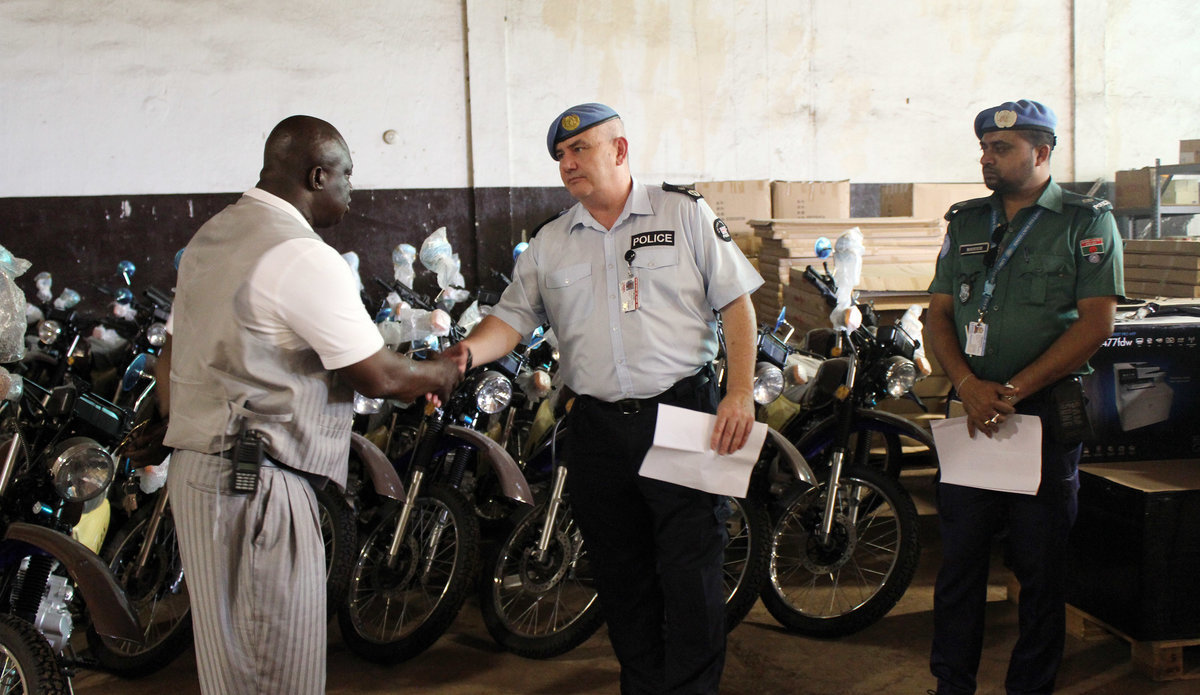 UNMIL supports Liberian Police and Immigration Services with high-tech ...