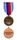 The color combination for the ribbon for the medal and bars consists of the royal blue and red of the Republic of Haiti, bordered by the UN blue with two white lines denoting friendship between the two.
