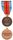 En mayo de 1996, se estableció una medalla para cuya obtención era necesario un período de 90 días de servicio. La cinta tiene un fondo azul, del mismo color que la bandera de las Naciones Unidas, que representa la paz, sobre el que aparece una ancha franja roja con líneas amarillas en el medio, todo bordeado por finas bandas de color blanco, que representan la presencia del mando de la UNPREDEP en Macedonia.