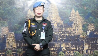 LtCOL Chea Maysaros. Photo by UNMISS