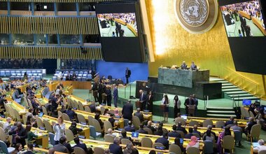UN General Assembly elects five new non-permanent members of the UN Security Council.