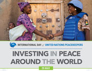 Peacekeepers Day Poster