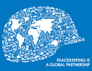 Peacekeepers Day: Peacekeeping is a Global Partnership Graphic