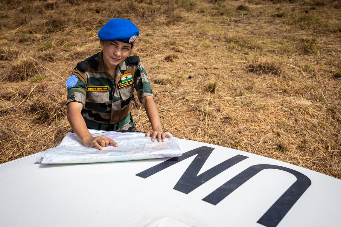 Improving peacekeeping’s understanding of its operating environments through peacekeeping-intelligence is critical to strengthening the security of peacekeepers and the protection of civilians.  Photo: UN/Gregorio Cunha